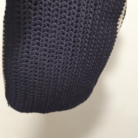 The Sak - crocheted purse handbag - Navy and beige - Picture 5 of 15